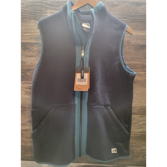 The North Face Other - New The North Face Vest Carbondale Fleece Full Zip Layering Blue Size Mens Small